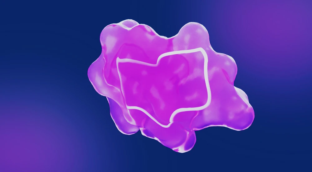 3D structure of cyclic peptide